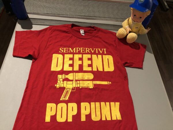 Punk Shirt - Defend Pop Punk - Supersoaker - Red