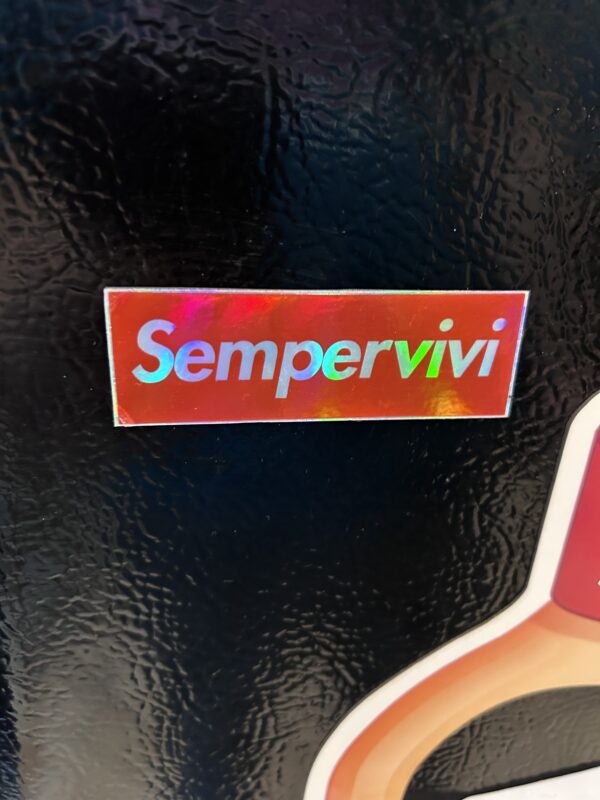 Sempervivi "Supreme" Punk Refrigerator Magnet